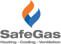 Logo of SafeGas - Continuous Gas Hot Water | Central Heating | Gas Fires